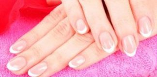 Французский маникюр дома