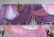 УКРАШЕНИЯ ТКАНЯМИ ТОРЖЕСТВА