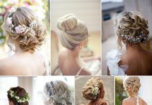 Свадебная причёска для невесты — фото укладок на средние волосы